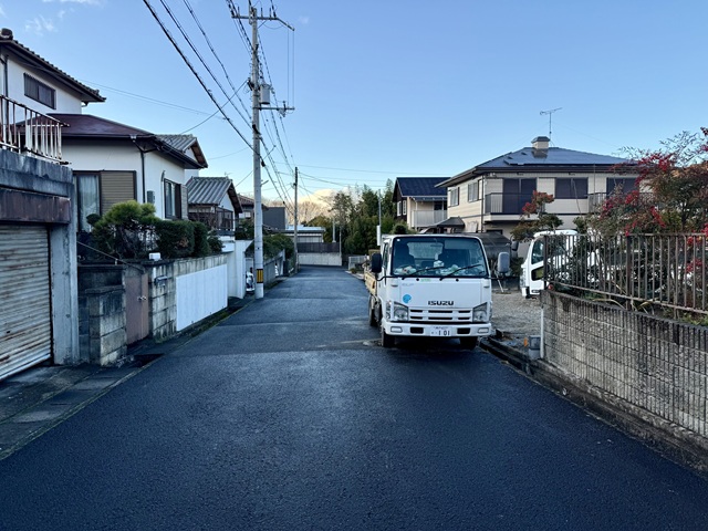 前面道路