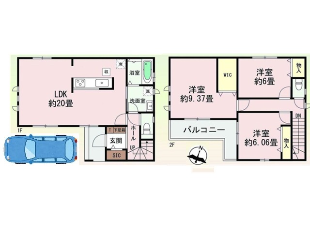 深江南町4丁目11-14　間取図