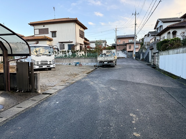 前面道路①