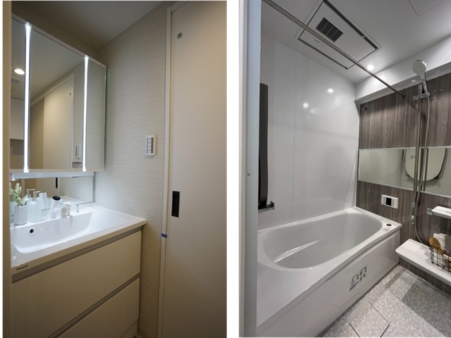 グラン・フェルティ神戸山手通り904　洗面バス