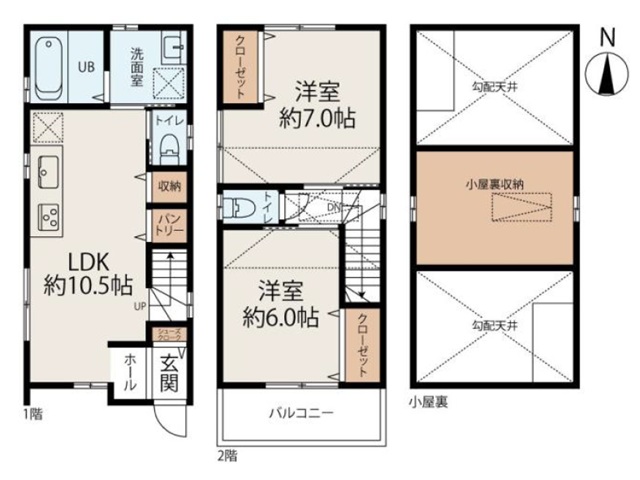 北青木4丁目13-2　間取図