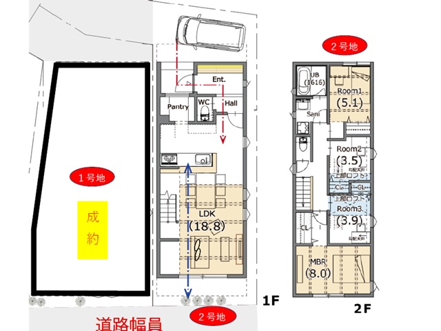 篠原中町4丁目②　間取図