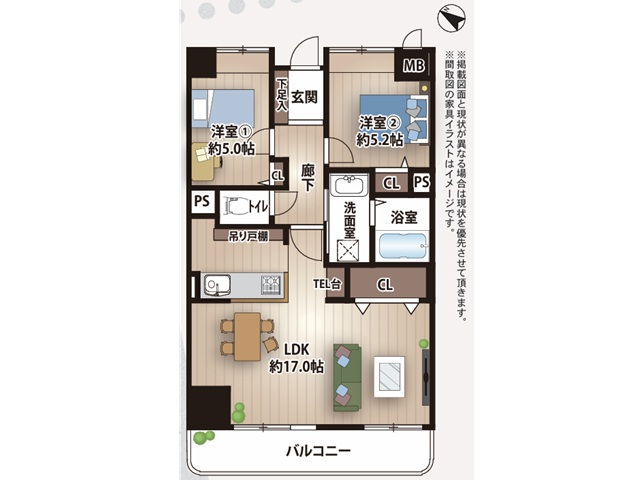 812　間取図